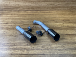 2012-2017 For Audi A7 C7 3.0L AWD Exhaust Pipe Tips Rear Left & Right Side