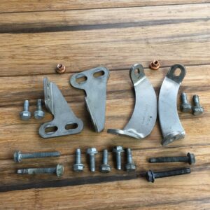 2012-2018 Mercedes CLS550 W218 Converter Brackets Bolts Left Right OEM Kit