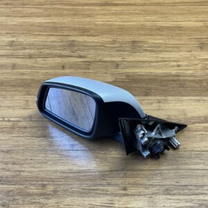 2013-2019 BMW 328i F30 Front Left Door Rear View Mirror White A96 OEM *NOTE*