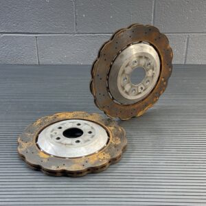 2014-2018 Audi RS7 4G8 4.0L Rear Left & Right Brake Rotor 78K Miles Set of 2 OEM