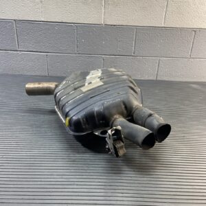 2014-2018 Audi RS7 C7 4.0L V8 Exhaust Muffler Silencer Tube Pipe Rear Left OEM