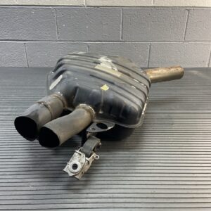 2014-2018 Audi RS7 C7 4.0L V8 Exhaust Muffler Silencer Tube Pipe Rear Right OEM