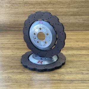 2014-2018 Audi RS7 C7 Brake Disc Rotor Rear Right & Left Side Set Of 2 OEM