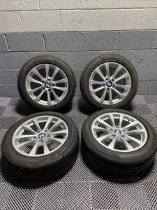 2014-2018 BMW 320i F30 Alloy Wheel Rim Set 7.5j x 17 ET37 Genuine OEM *NOTE*