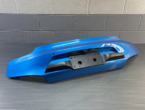 2014-2020 BMW i8 I12 Rear Bumper Finish Panel Cover W/ Camera Blue C01 OEM *NOTE