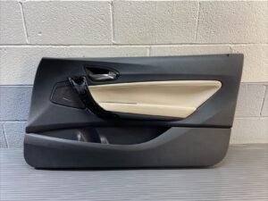 2014-2021 BMW F23 M235i Front Right Door Card Panel Beige Leather OEM *NOTE*