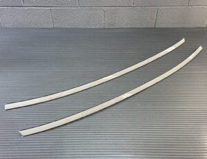 2014-2021 BMW M2 F87 Left & Right Roof Side Drip Molding Set of 2 White 300 OEM