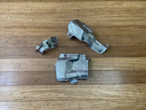 2015-2018 Ferrari California T 3.9L Exhaust Heat Shield Set of 3 Cover OEM