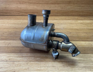 2015-2018 Ferrari California T Rear Left Exhaust Muffler Silencer OEM *NOTE*