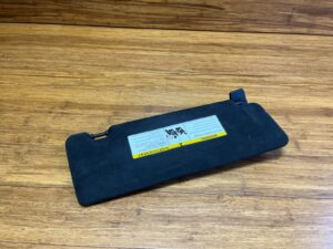 2015-2019 BMW X6M F86 Sun Visor Black Alcantara w/ Mirror Front Left Side OEM