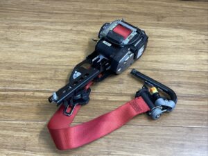 2015-2019 Mercedes C43 Front Right Red Seat Belt Retractor Assembly OEM