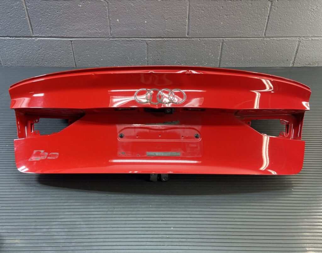 2015-2020 Audi S3 8V Sedan Trunk Lid Shell Panel Rear Red LZ3M OEM *NOTE*