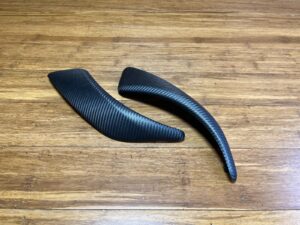 2016-2021 BMW M2 F87 Door Handle Trim Carbon Fiber Front Left & Right Set OEM