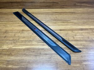 2016-2021 BMW M2 F87 Front Left & Right Interior Door Sill Trim Set OEM *NOTE*