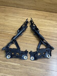 2016-2026 BMW 640i GT G32 Right & Left Hood Hinges Black OEM Set Assembly