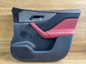 2017-2020 Jaguar F-Pace X761 Red Front Right Interior Door Trim Panel Card OEM