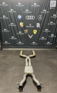 2017-2023 Rolls Royce Dawn RR6 6.6L V12 Center Exhaust Muffler Tail Pipe OEM