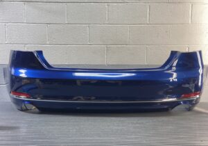 2018-2019 Audi A5 B9 Cabrio Bumper Assembly Rear W/ Park Assist Blue OEM *NOTE*