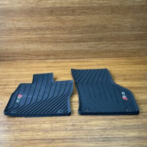 2018-2020 Audi S3 8V Rubber All Weather Floor Mat Front Right & Left OEM