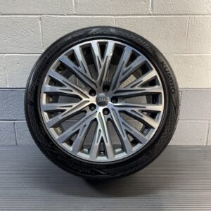 2019-2021 Audi A8L D5 Wheel Alloy Fits Silver Rim 20×9 ET37 OEM *NOTE*