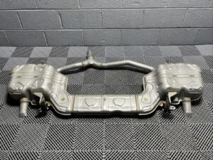 2019-2025 Audi A6 C8 2.0L AWD Rear Exhaust Muffler Pipe Cut 10k Miles OEM