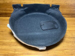2019-2026 BMW X7 G07 Spare Wheel Cargo Tub Trim Mat Carpet Cover Insert OEM