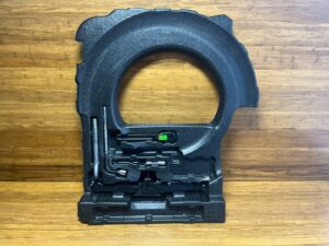 2020-2026 Mercedes GLE350 V167 Rear Spare Tire Hoist Black Set of 6 Genuine OEM