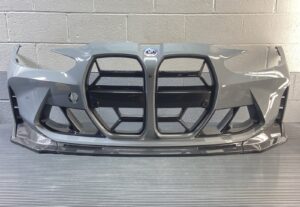 2021-2026 BMW M4 G82 Competition Front Bumper Assembly Carbon Trim OEM *NOTE*