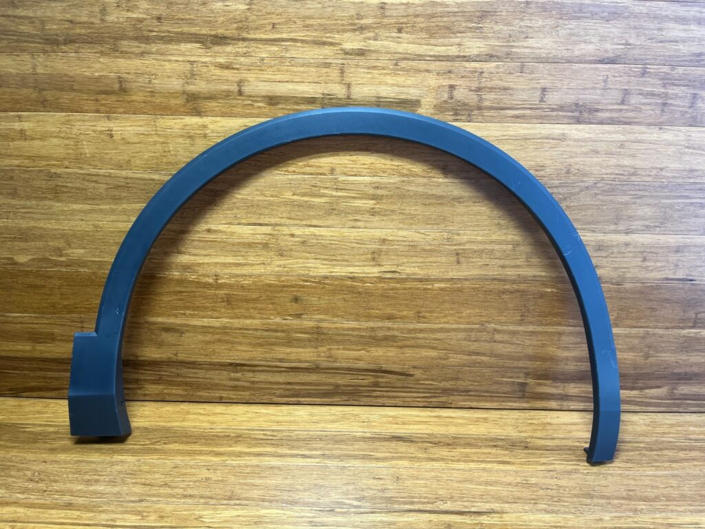 2022-2024 Volkswagen Tiguan AD1 Wheel Arch Molding Front Right Black OEM *NOTE*