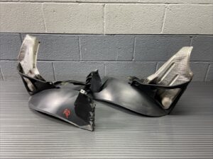 2006-2008 Porsche Cayman 987 Rear Bumper Guide Heat Shield Left Right OEM Trim
