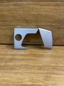 2007-2014 BMW X6M E71 Dashboard Dash Key Ignition Trim Cover Silver OEM