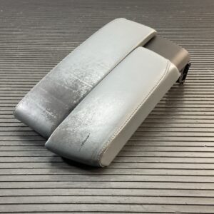 2008-2014 BMW M3 E92 Armrest Tray Center Console Gray Leather OEM *NOTE*