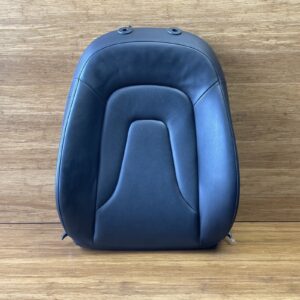 2009-2016 Audi A4 B8 Front Right Upper Seat Backrest Cushion Leather Black OEM