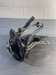 2010-2018 Mercedes CLS W218 Rear Left Spindle Knuckle Hub Bearing W/ Arms OEM