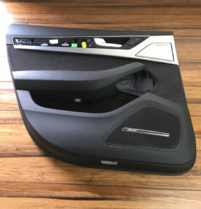 2011-2018 Audi A8 D4 Door Panel Rear Left  Driver Side Alcantara Black OEM