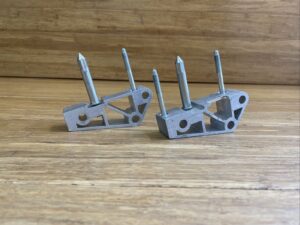 2014-2015 Audi R8 42 Left & Right Dashboard Clamp Mount Bracket Support OEM