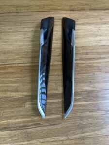 2014-2019 BMW F15 X5 Rear Left & Right Side Interior Door Handle Trim OEM
