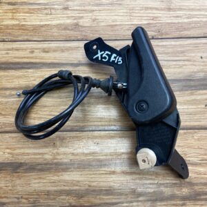 2014-2019 BMW X5 X6 F15 F16 Hood Handle Bracket Cable Front Flap Control OEM