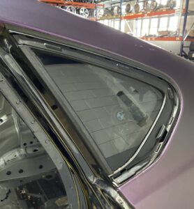 2015-2019 BMW X6M F86 Quarter Window Fixed Glass Panel Rear Left Tinted OEM
