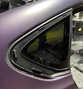 2015-2019 BMW X6M F86 Quarter Window Fixed Glass Panel Rear Right Tinted OEM