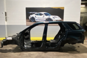 2015-2019 Land Rover Discovery Sport L550 Rear Left Quarter Panel Body Cut OEM