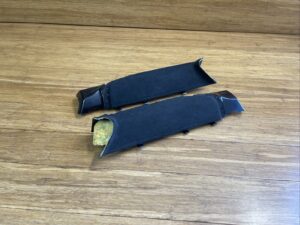 2015-2021 Mercedes S550 C217 Left & Right Upper C-Pillar Alcantara Trim OEM
