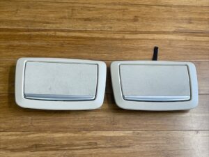 2016-2019 BMW 750i G12 Rear Left & Right Interior Light VANITY Mirror Beige OEM