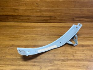 2016-2024 Audi R8 4S Front Right Side Fender Liner Bracket Ibis White Y9C OEM