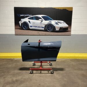 2017-2023 Audi R8 4S Front Left Door Panel Skin Gray Original OEM *NOTE*