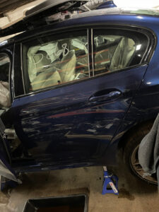 2017-2023 BMW 530i 540i M550i G30 F90 M5 Rear Left Door Blue OEM Original
