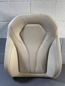 2017-2023 BMW 530i G30 Front Right Upper Seat Cushion Rest Genuine Beige OEM