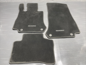 2017-2024 Mercedes GLC X253 Floor Mat Cover Front & Rear Black Set of 3 OEM