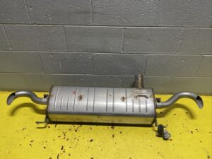 2017-2025 Audi Q7 4M 2.0L Exhaust System Muffler Rear Silencer OEM Genuine