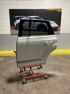2017-2025 Audi Q7 4M Rear Left Door Shell Assembly Pure White LC9A OEM *NOTE*